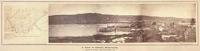 Duluth December 1870a, Minnesota
