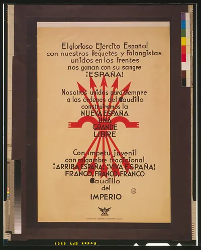 El glorioso Ejército Espanol con nuestros Requetés y Falangistas unidos en los frentes nos ganan con su sangre! España!
