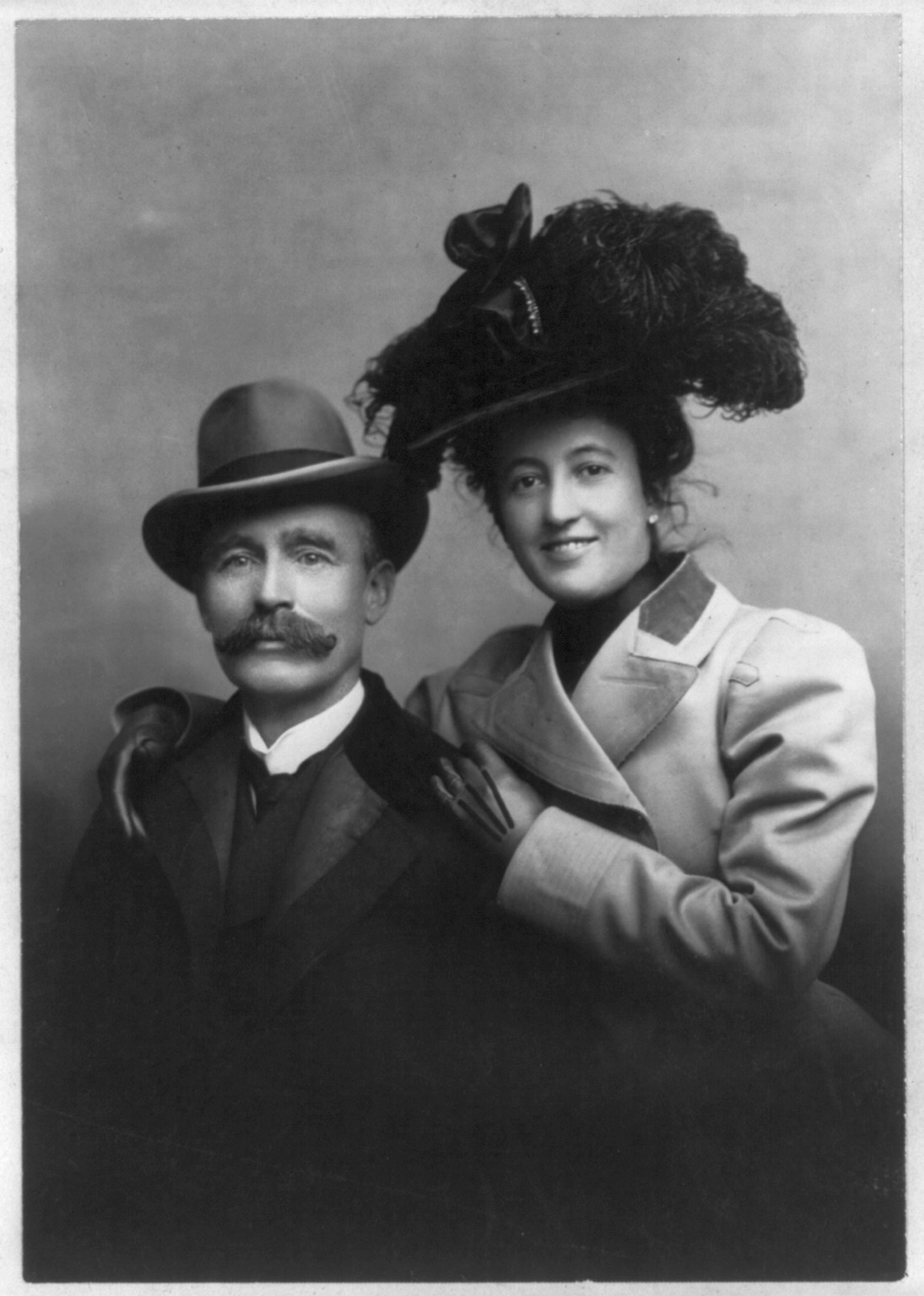 [Tom Walsh and daughter Evalyn] — historic photograph