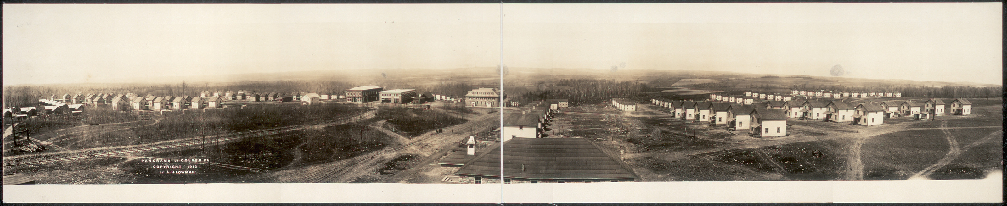 Panorama of Colver, Pennsylvania, 1913, 1913 — historic image