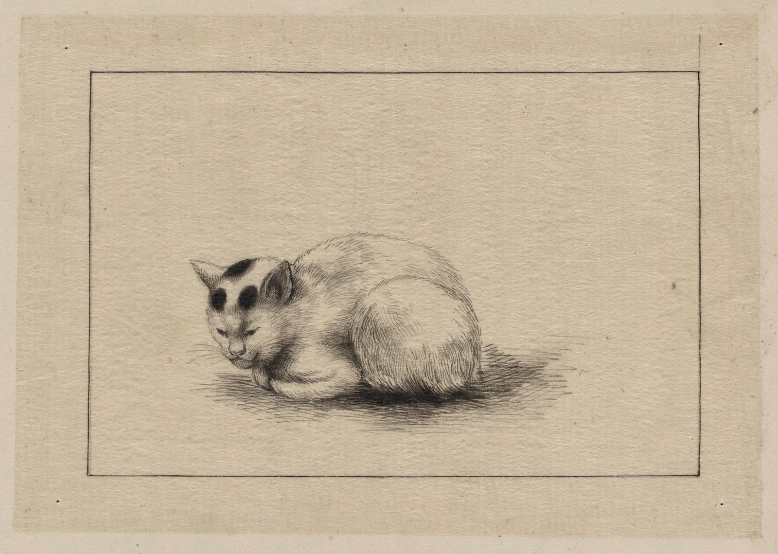 [Japanese drawing], 1750 — historic drawing