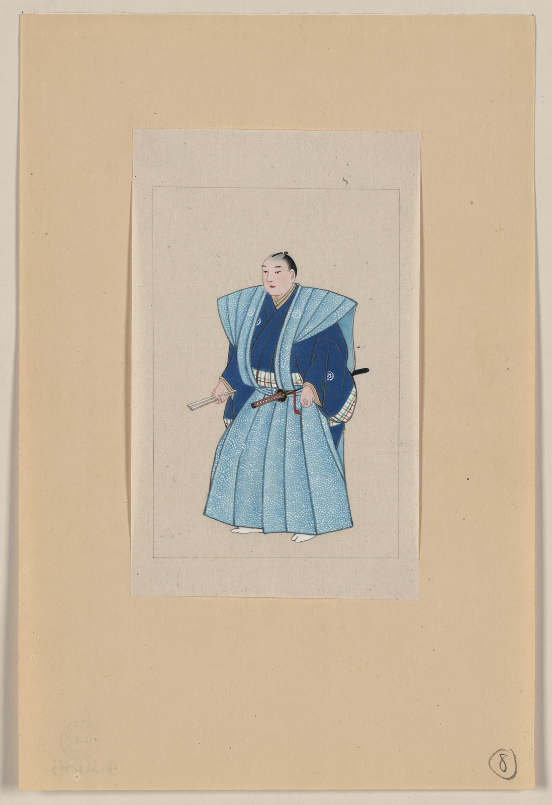 [Japanese drawing], 1750 — historic drawing