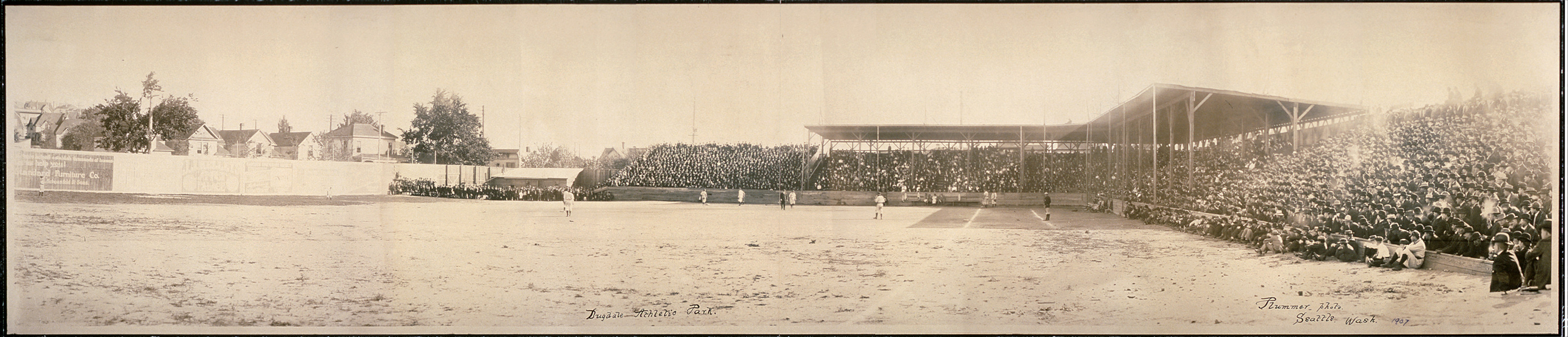 Dugdale Athletic Park Seattle, Washington, 1907, 1907 — historic image