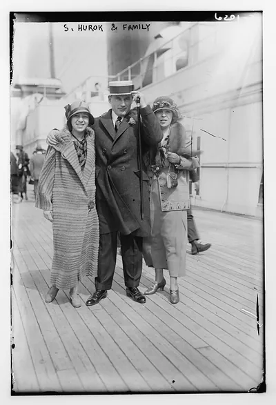 S. Hurok & family