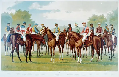 Celebrated winning horses and jockeys of the american turf