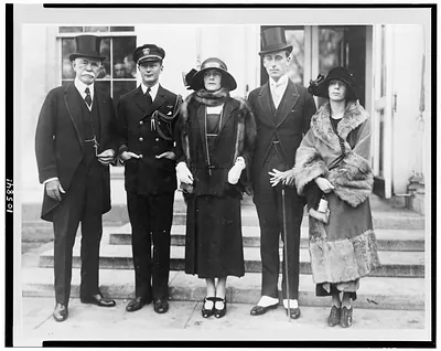 [Lord and Lady Mountbatten at the White House]
