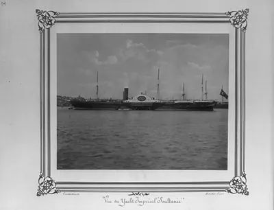[The Imperial Yacht, Sultaniye] / Constantinople, Abdullah Frères.
