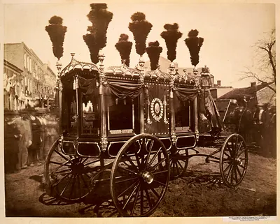 President Abraham Lincoln's Hearse, Springfield