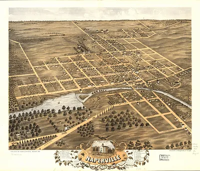 Naperville, Illinois, 1869