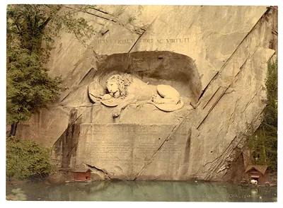 Lion Monument Lucerne Switzerland