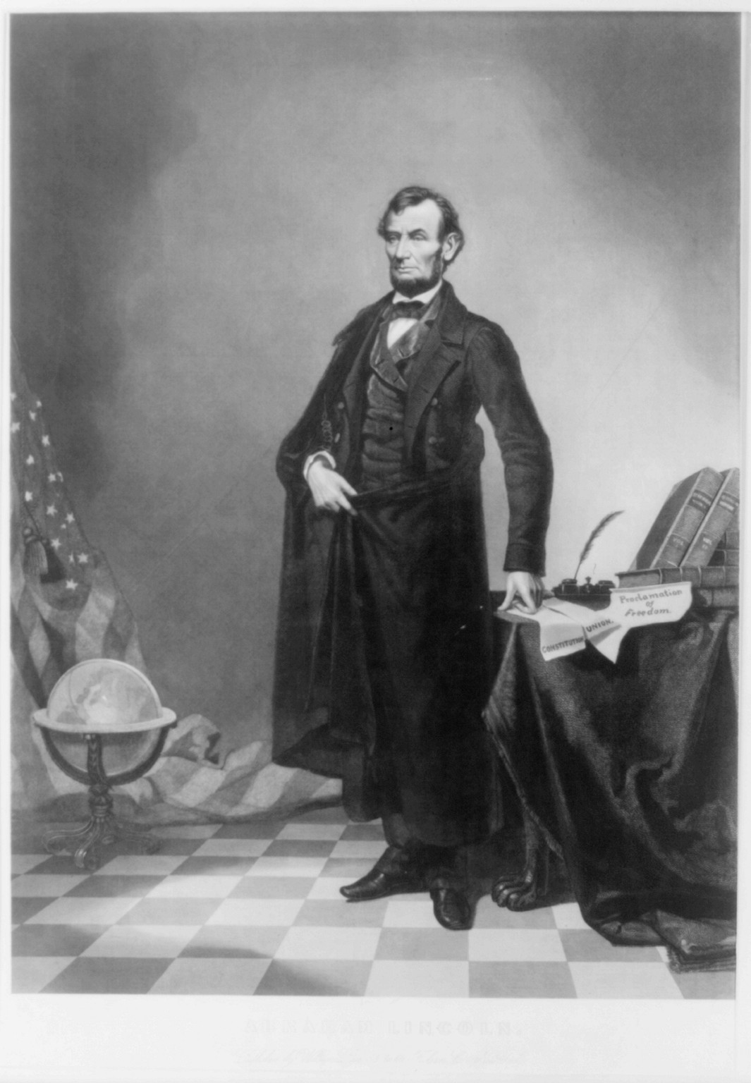 Abraham Lincoln, [no date recorded on shelflist card] — historic print