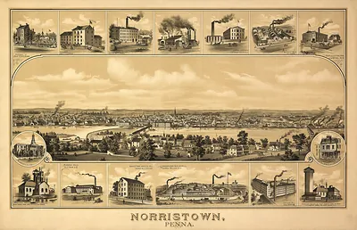 Norristown, Pennsylvania, 1881