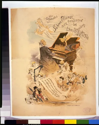 The celebrated Sohmer pianos are preferred by the leading artists / G.E. Ciani.