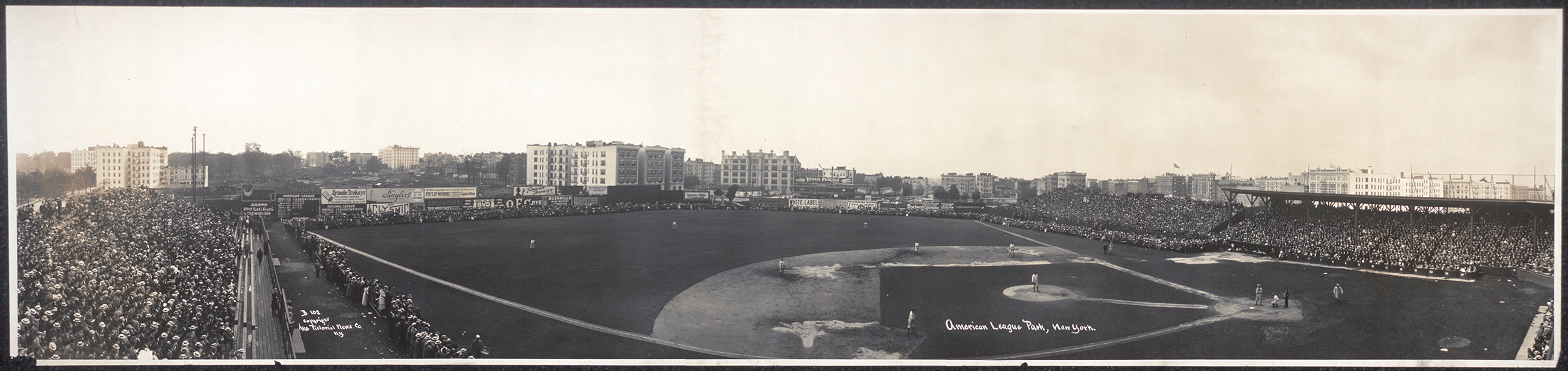 Yankees Ballpark, NYC, New York, 1910, 1910 — historic image