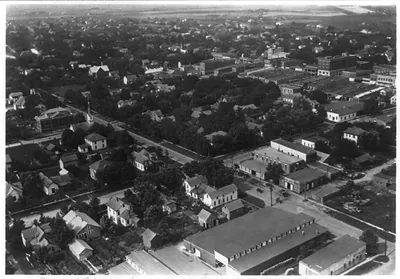 [Aerial view of Stuttgart, Arkansas]