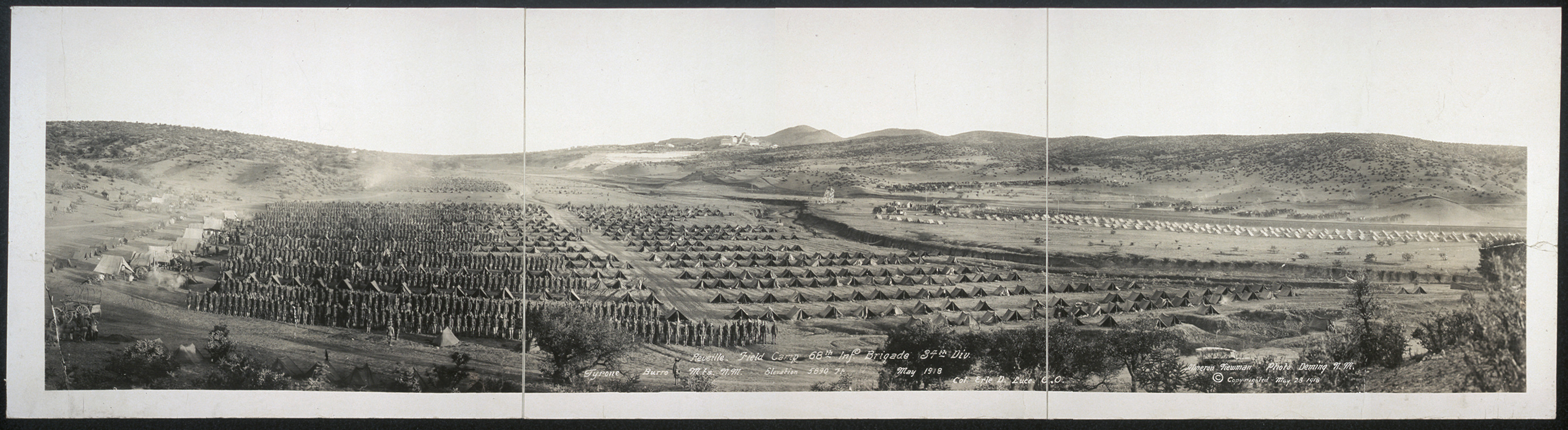 Tyrone, Burro Mts, New Mexico, 1918, 1918 — historic image
