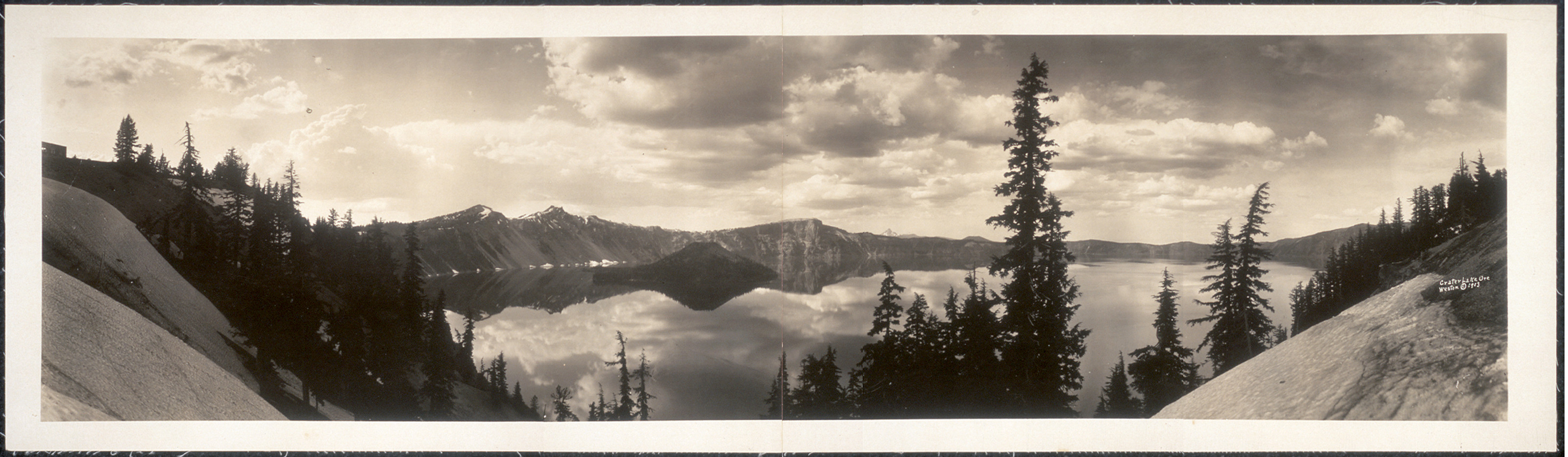 Crater Lake, Oregon, 1913, 1913 — historic image