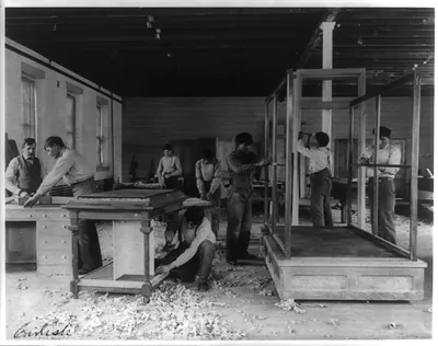 [Furniture building shop, Carlisle Indian School, Carlisle, Pennsylvania]