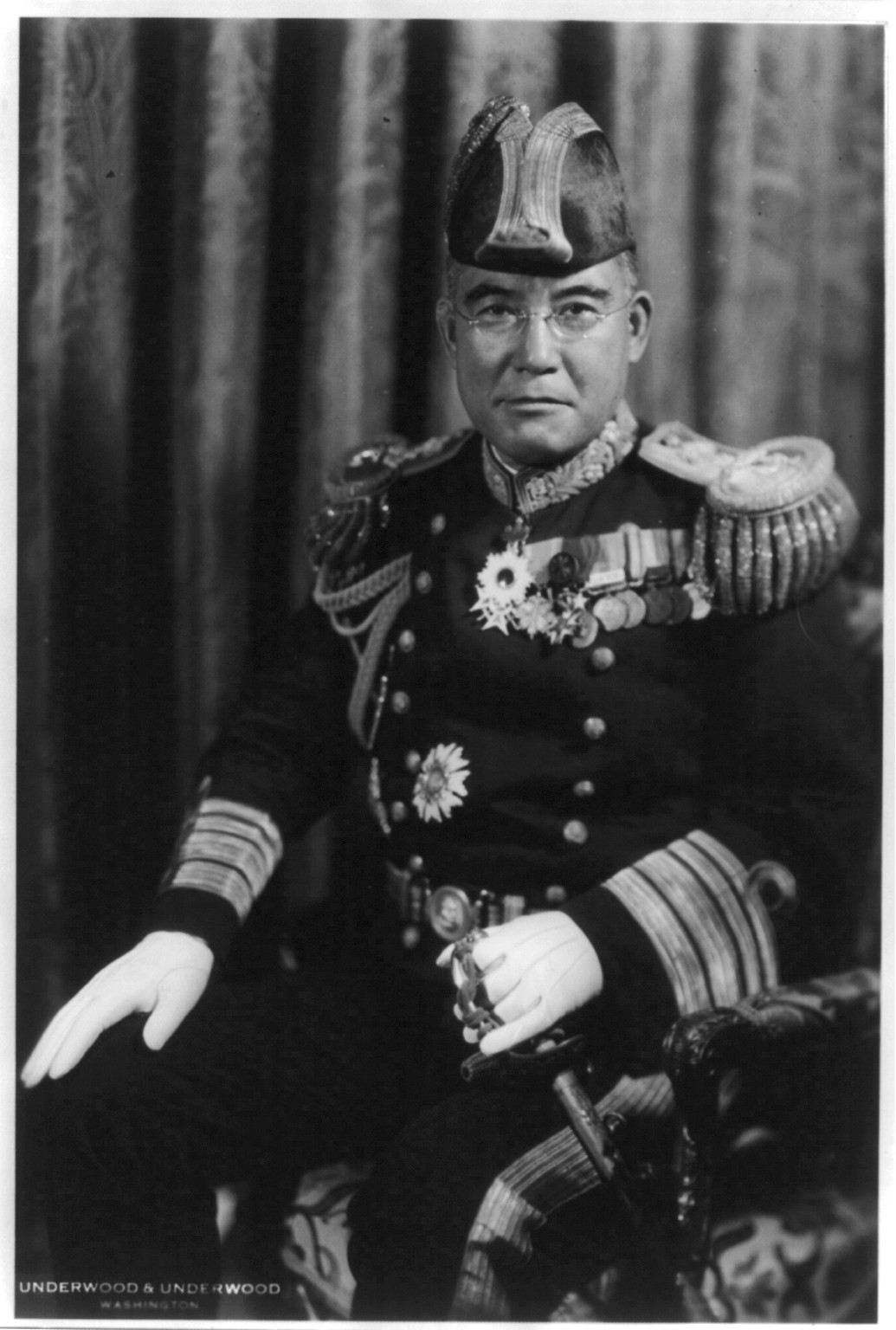 Kichi Saburo Nomura, 1877-1964, 1929 Sept. 27 — historic photograph