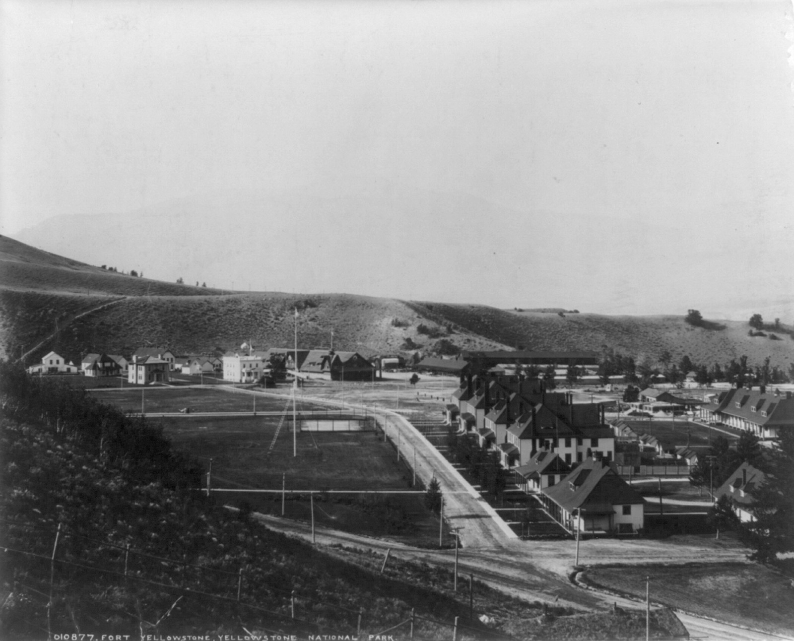 Fort Yellowstone, Yellowstone National Park, [between ca. 1898 and 1914] — historic photograph