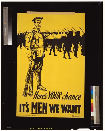 Heres your chance. Its men we want / Stone Ltd.