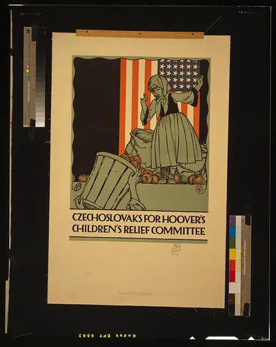 Czechoslovaks for Hoovers childrens relief committee / WI PGA.