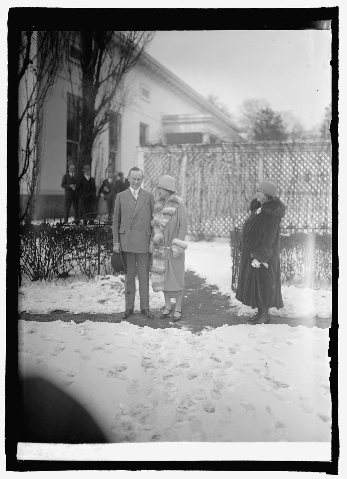 Coolidge & Miss Helen Keller, 1/11/26, [19]26 January 11. — historic photograph