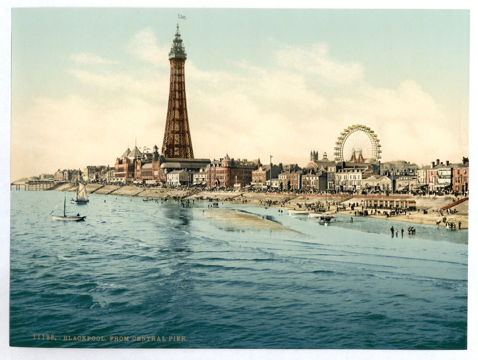 From Central Pier Blackpool England, [between ca. 1890 and ca. 1900]. — historic print