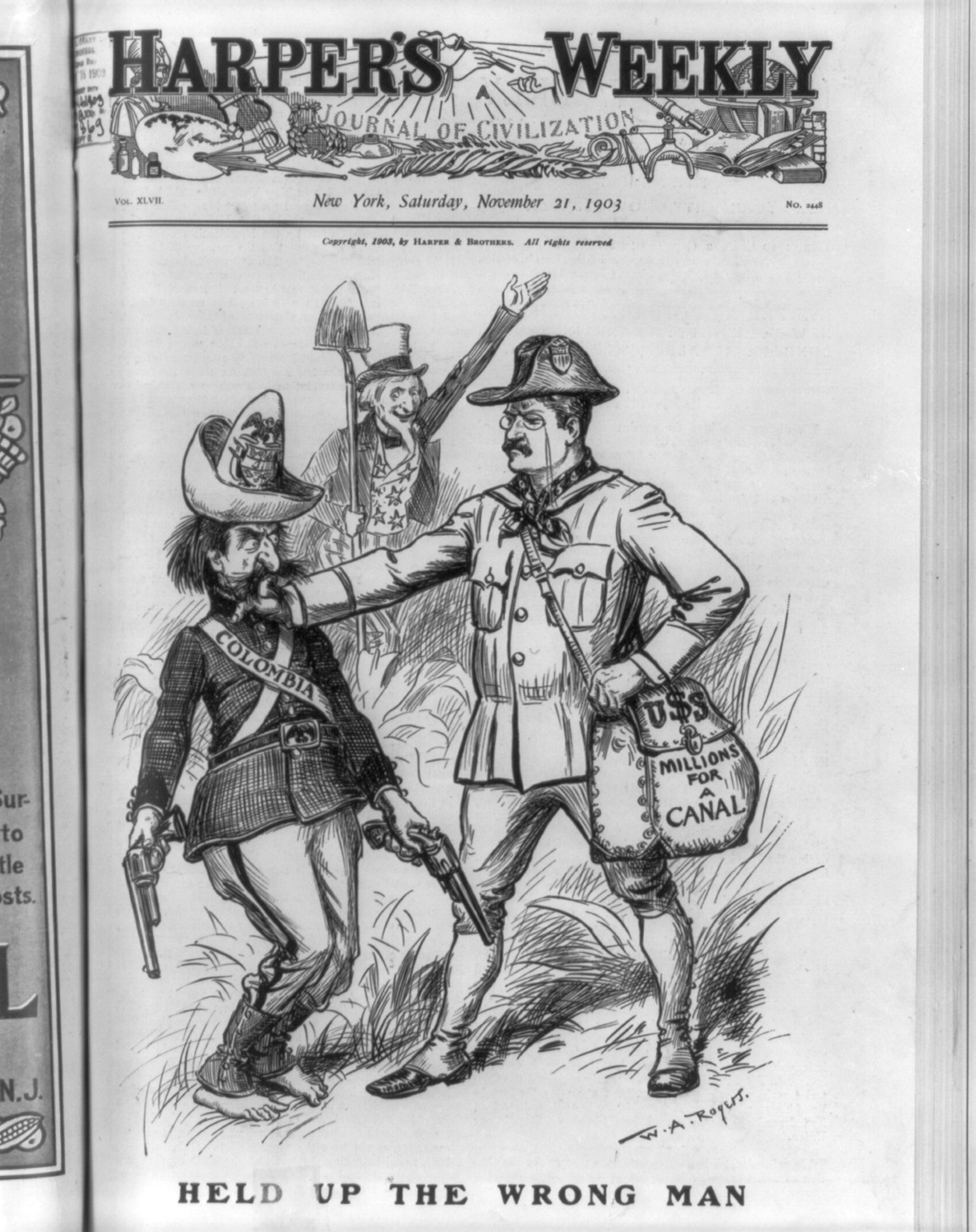 Held up the wrong man, 1903 — historic print