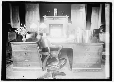 White House. Ex. ofc. Interior