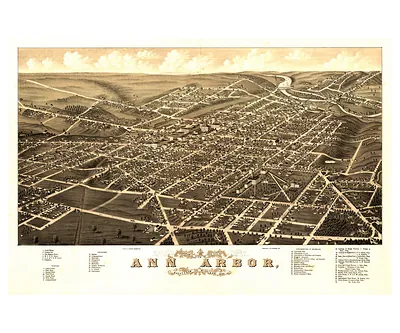 Ann Arbor, Michigan, 1880