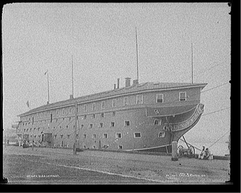 U.S.S. Vermont, [ca. 1898] — historic photograph