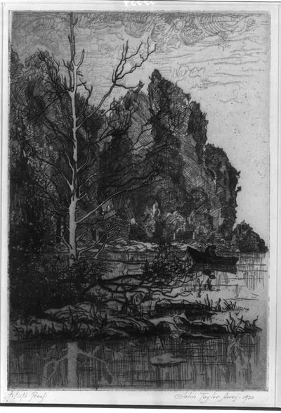 Along the shore