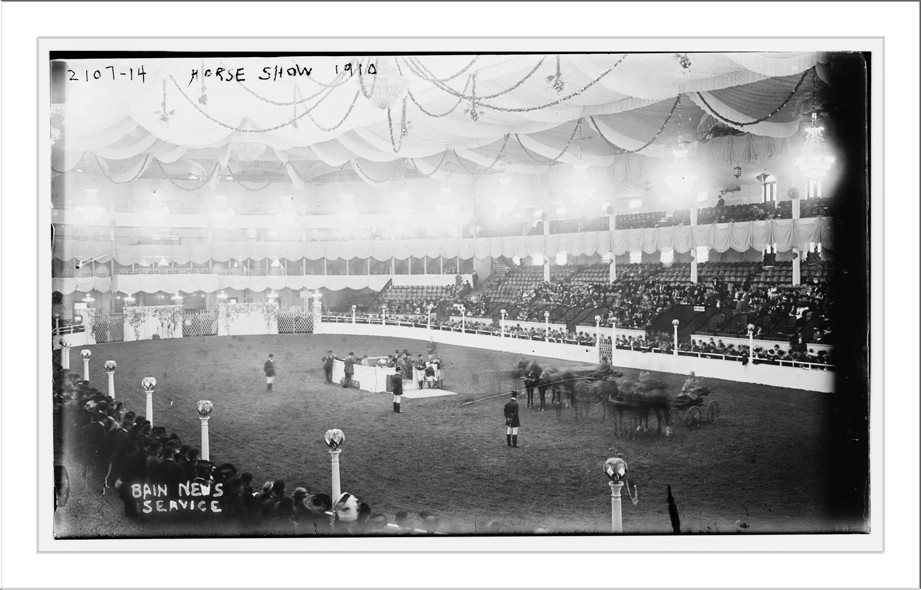 Horse Show, 1910 — historic photograph