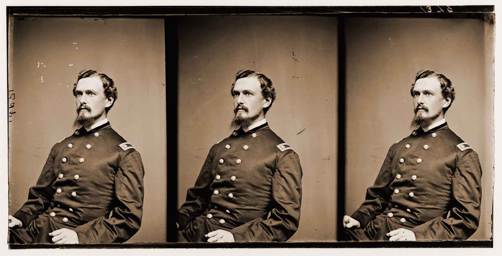 Surg. George Bayles 4th N.Y. heavy artillery, 1860 — historic photograph