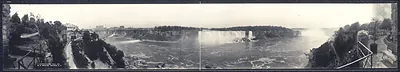 NY 1911 Niagara Falls Queen Victoria Park