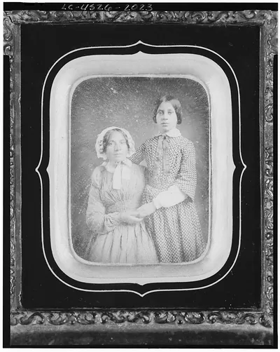 Two unidentified women