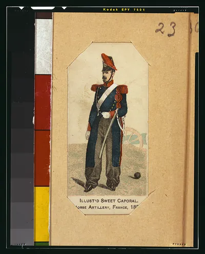 Horse artillery, France, 1853