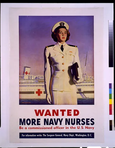 Wanted more Navy nurses--Be a commissioned officer in the U.S. Navy / John Falter, USNR.