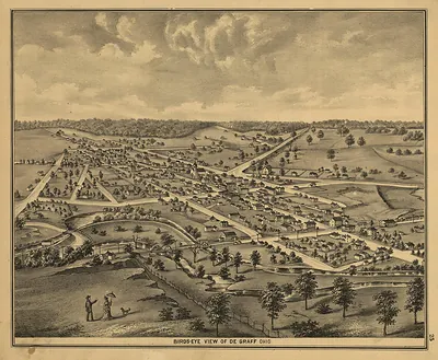 De Graff, Ohio, 1875