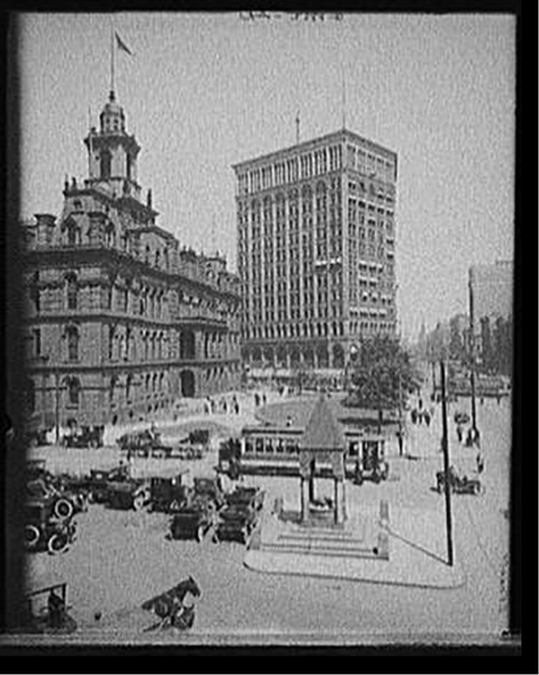 [City Hall and Campus Martius, Detroit, Mich.], [between 1900 and 1915] — historic photograph