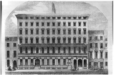 View of the Girard House, Philadelphia