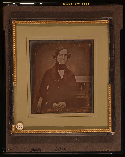 [William Young McAllister, three quarter length portrait, facing front