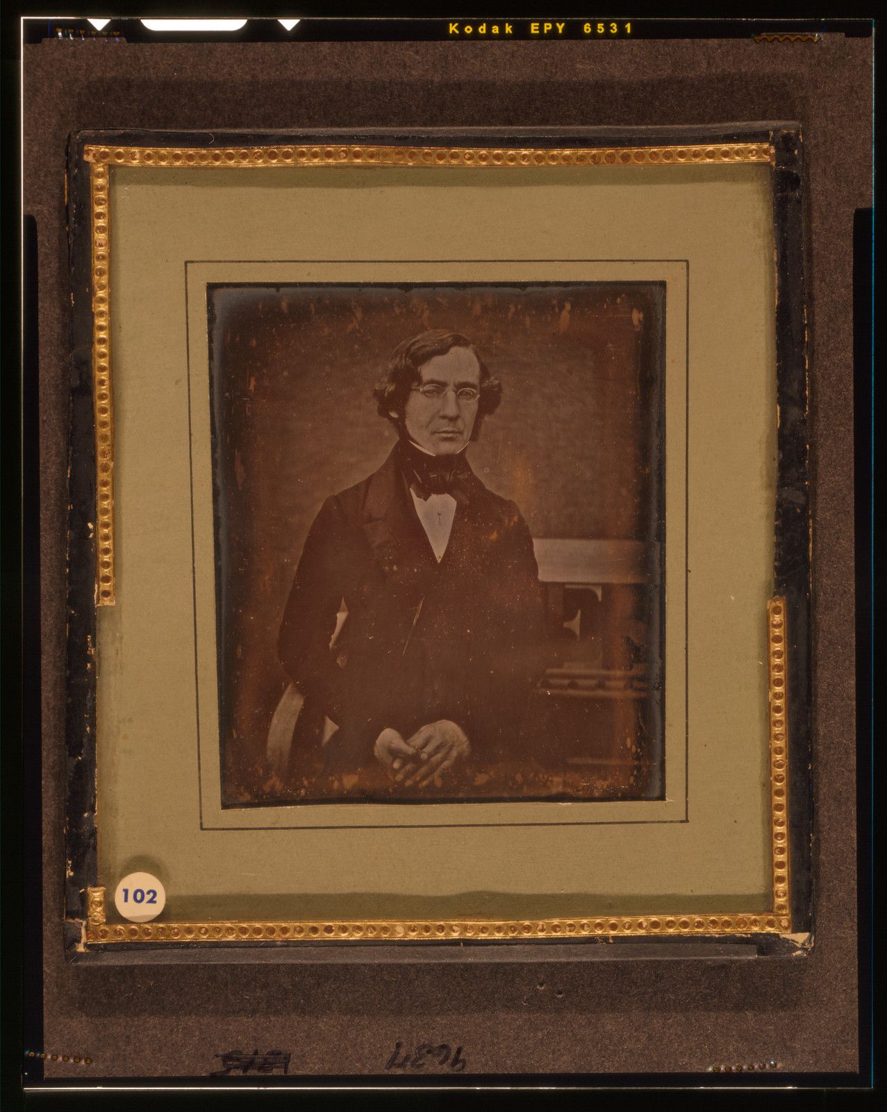 [William Young McAllister, three quarter length portrait, facing front, 1841 Sept. 13. — historic photograph