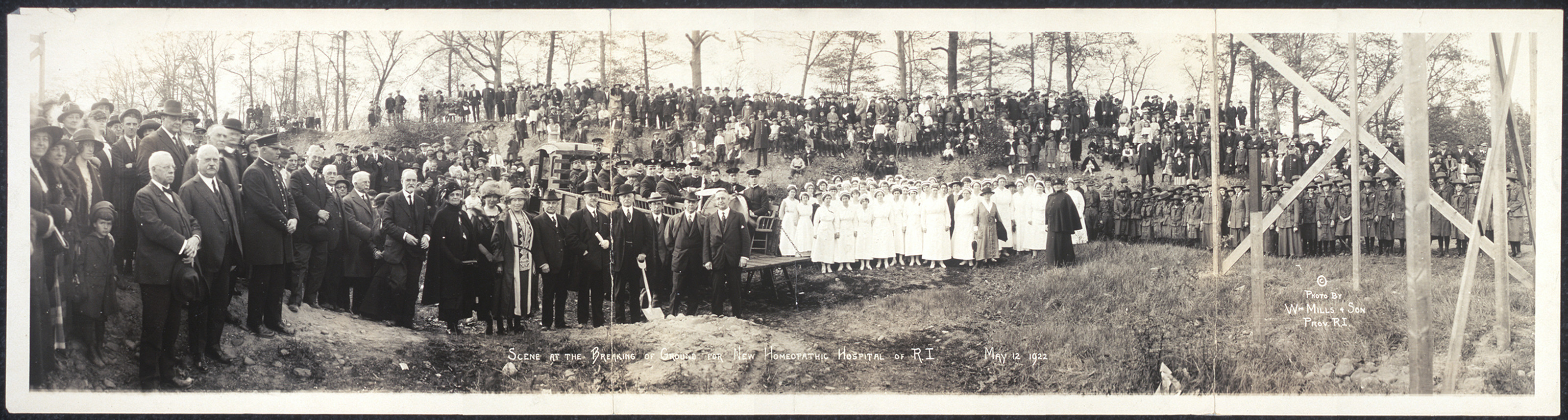 New Homeopathic Hospital Providence, Rhode Island, 1922, 1922 — historic image