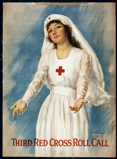 Third Red Cross roll call / Haskell Coffin.