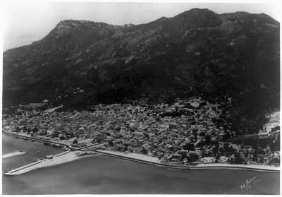 [Aerial view of Cap Haitien]