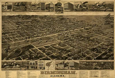 Birmingham, Alabama, 1885