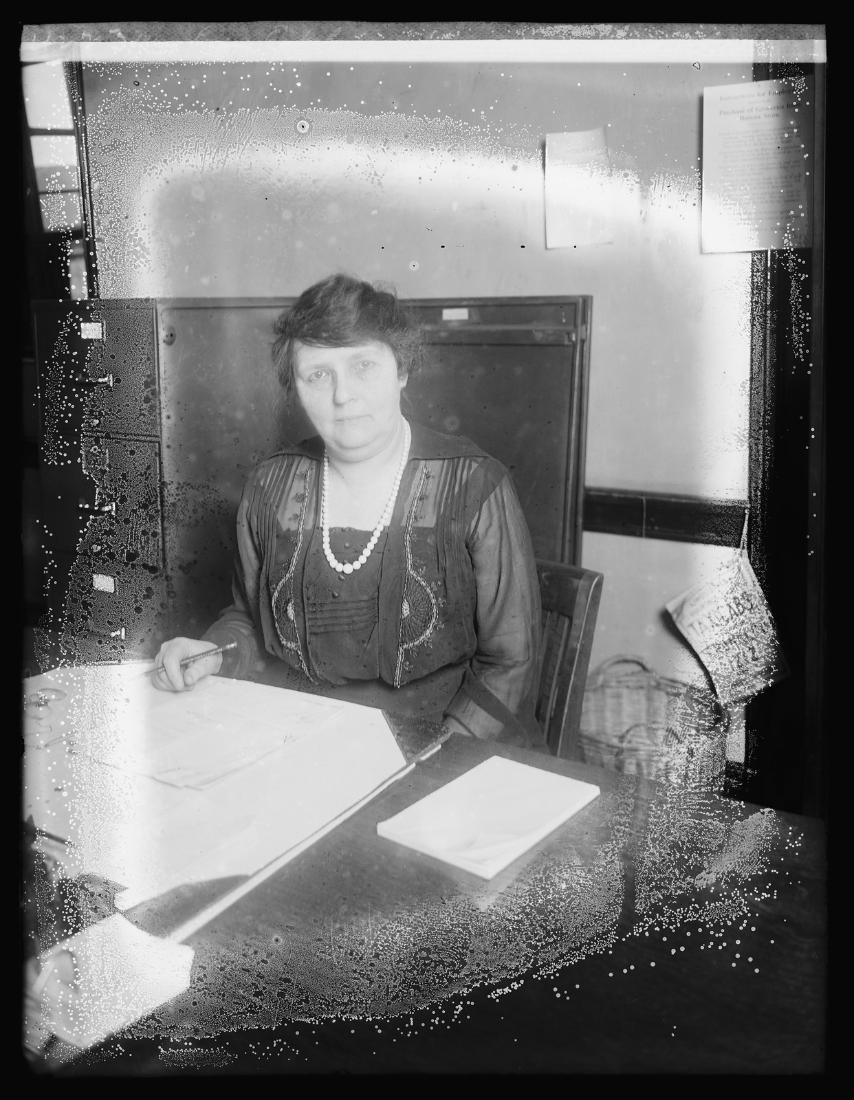 Miss Laura Eckets, [ca. 1920] — historic photograph