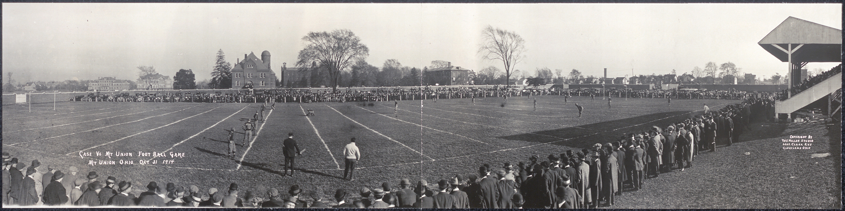 Case vs. Mt. Union football, Ohio, 1914, 1914 — historic image